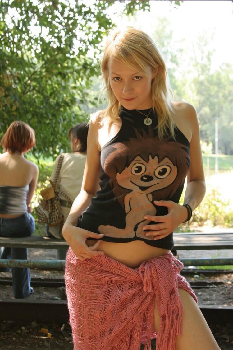 Blonde Marina from Sankt Petersburg