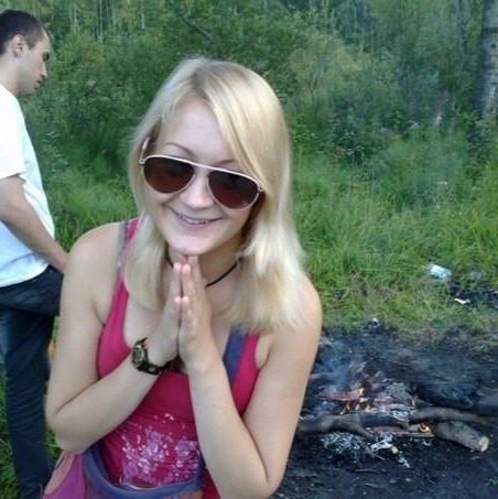 Blonde Marina from Sankt Petersburg