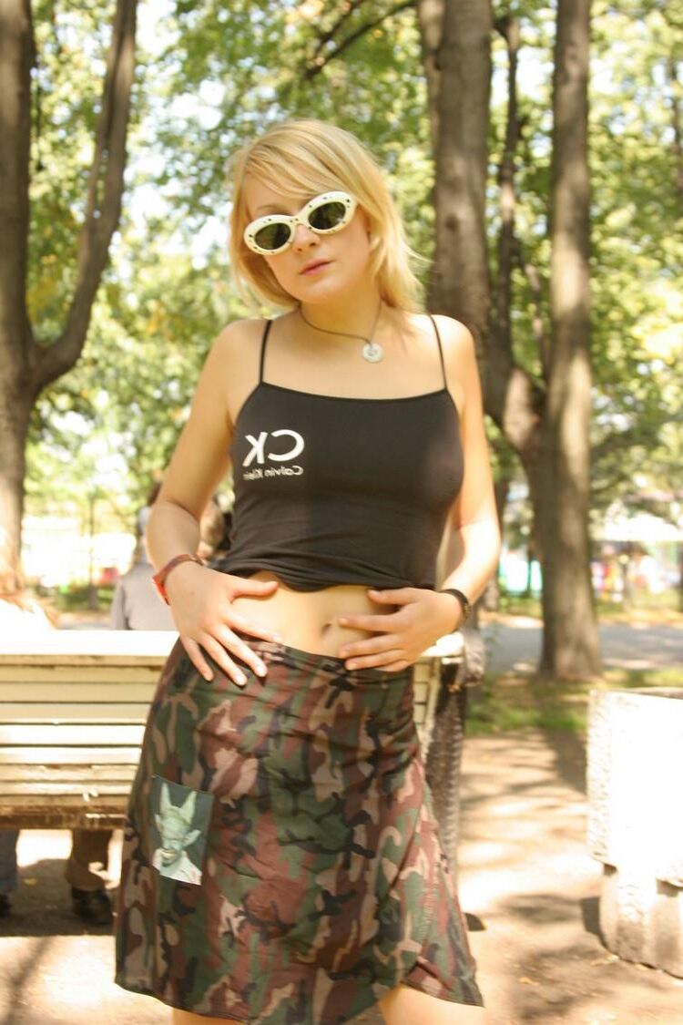 Blonde Marina from Sankt Petersburg