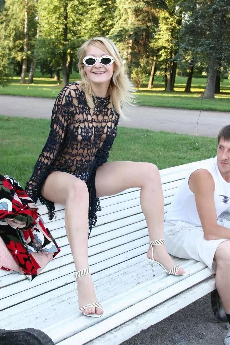 Blonde Marina from Sankt Petersburg