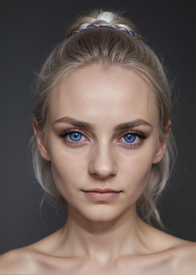 blue eyed face test