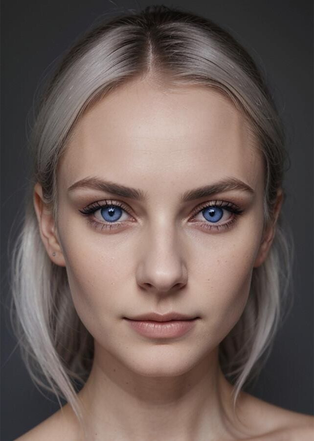 blue eyed face test