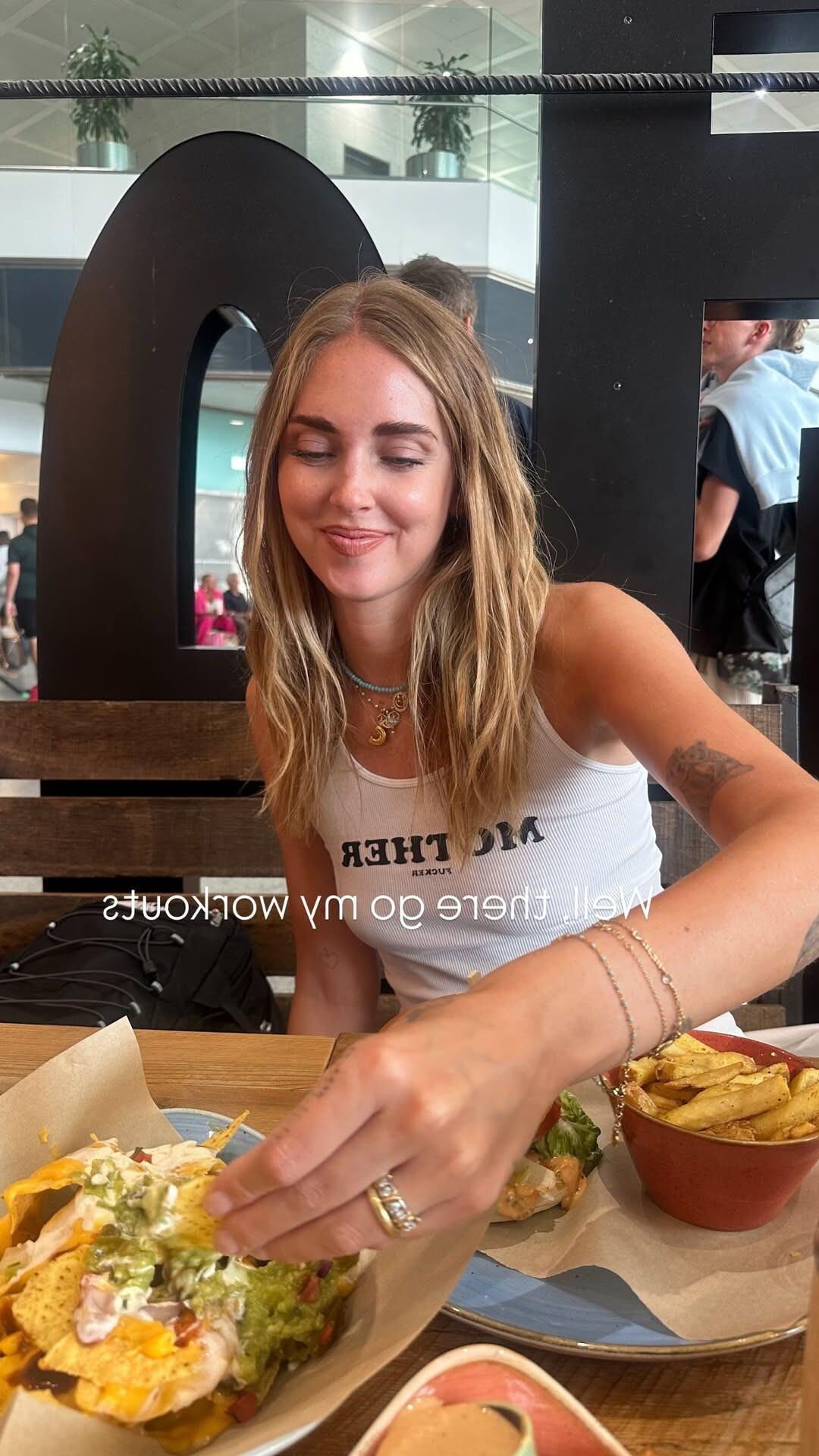 Chiara Ferragni italian slutty blonde influencer! 