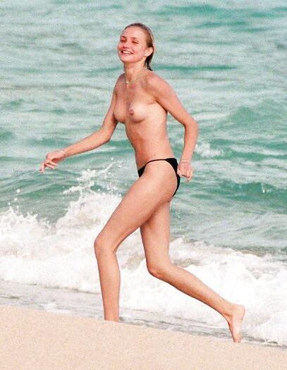 Cameron Diaz on South Beach Miami