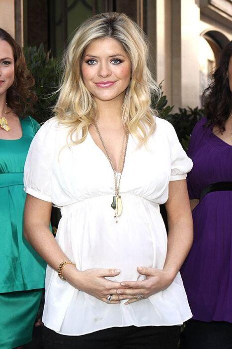 Sexy pregnant British English Holly Willoughby Rachel Riley