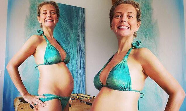 Sexy pregnant British English Holly Willoughby Rachel Riley