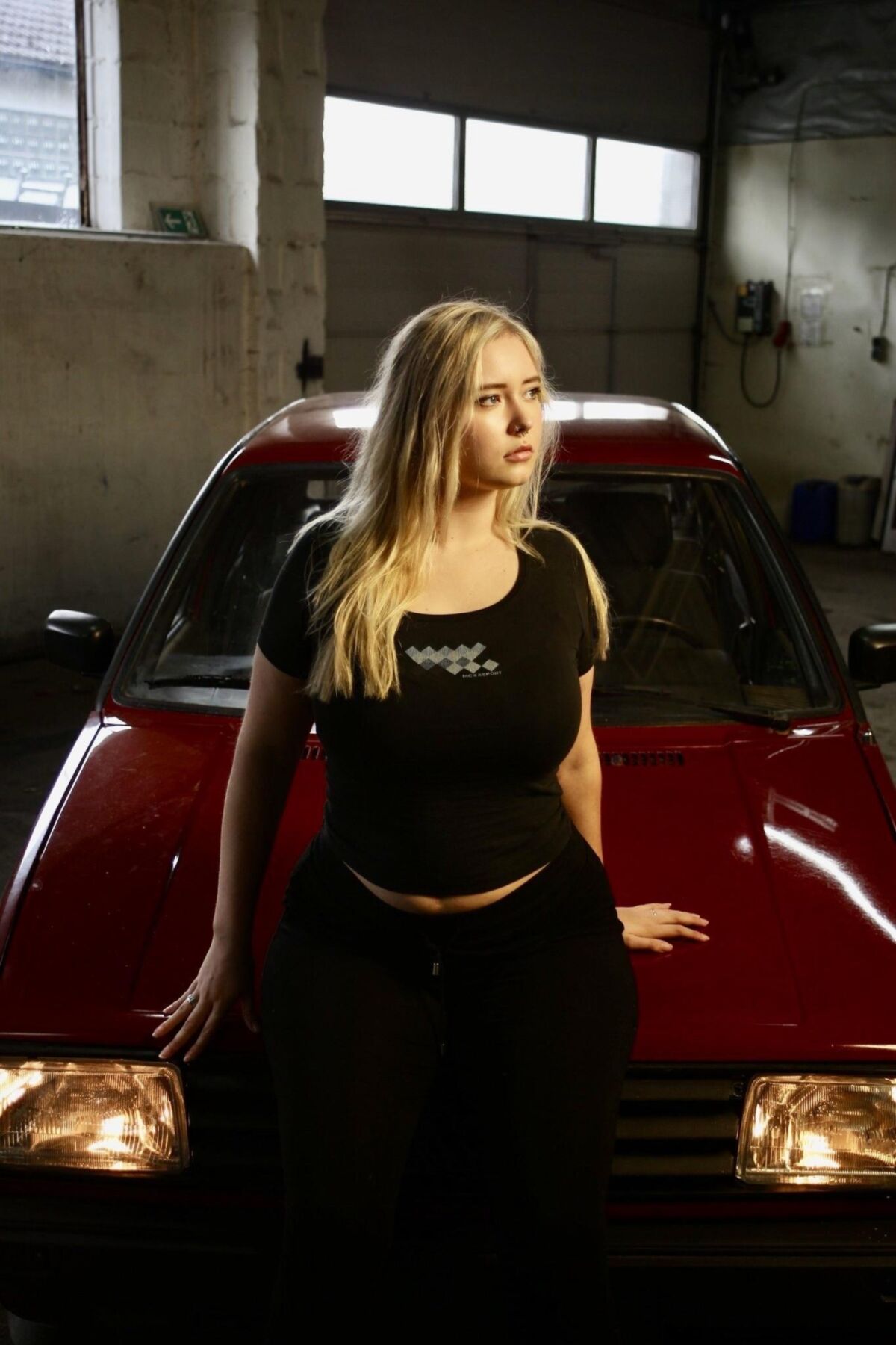 Denise Big Butt Big Boobs Beauty German Blonde Girl Mixed Hot Sh