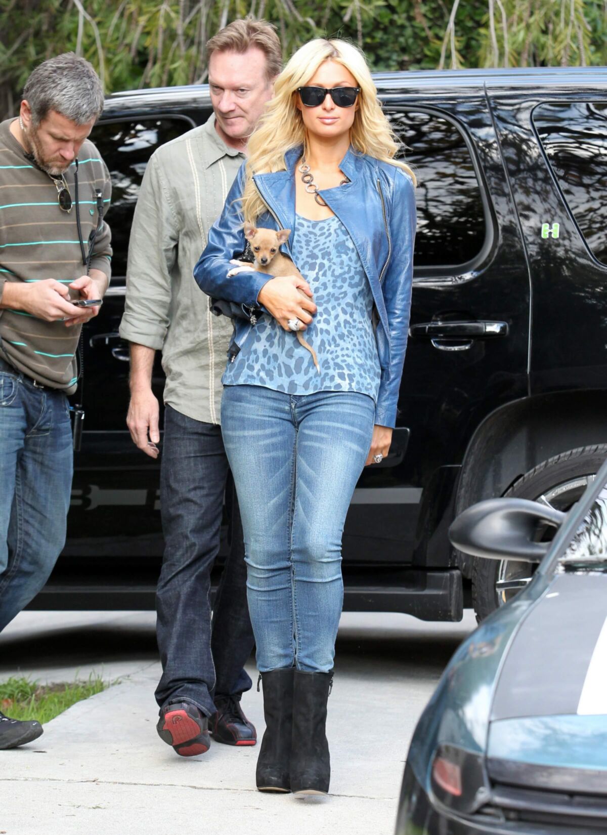 Paris Hilton tight jeans ass