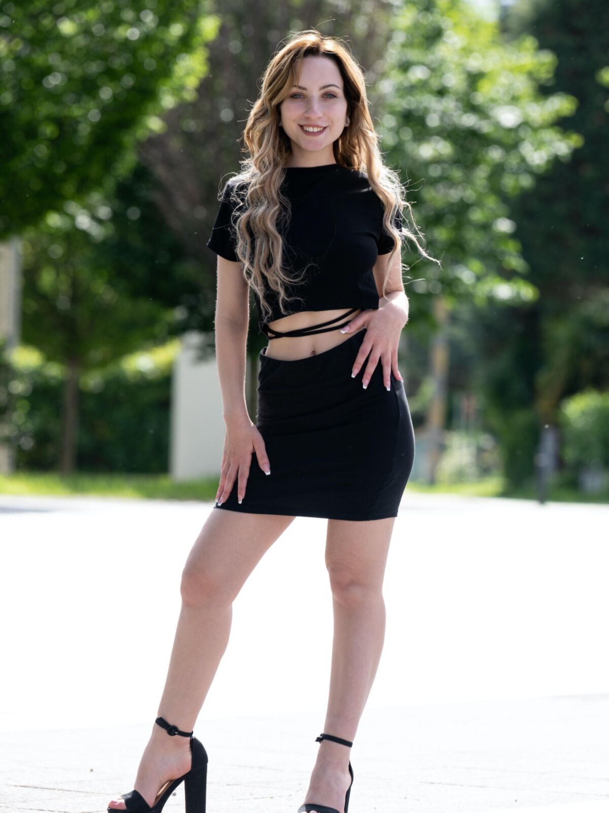 Aleida umarmt den Tag
