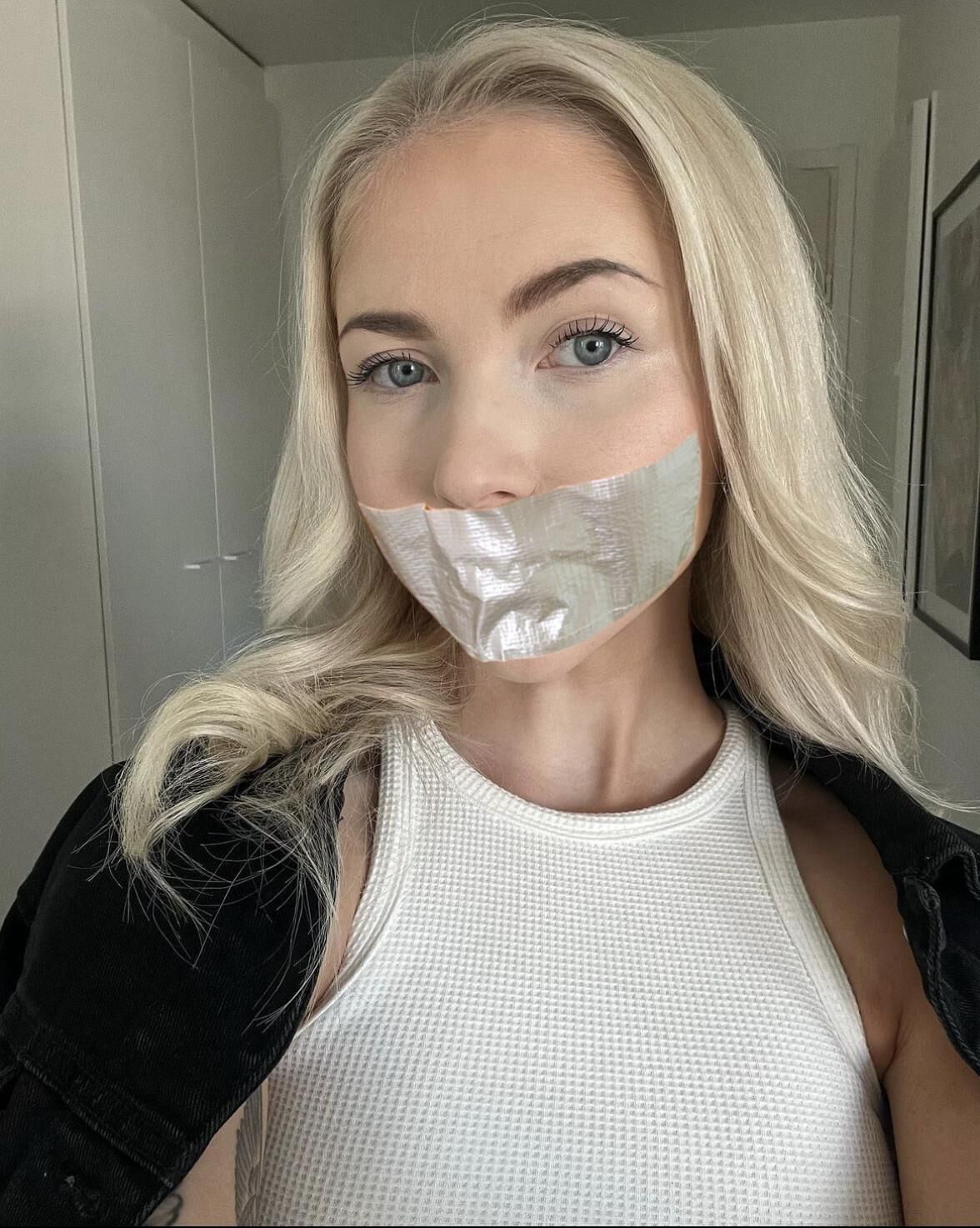 tape gagged