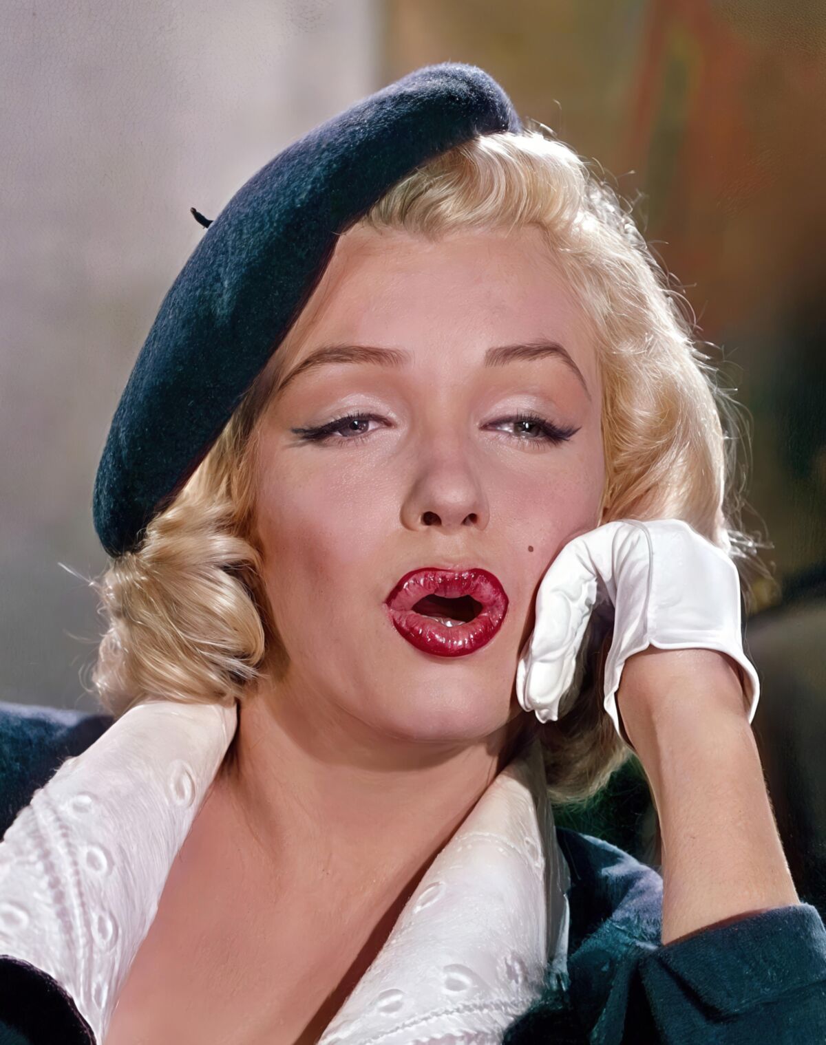 Marilyn Monroe hyper resolution face impessions