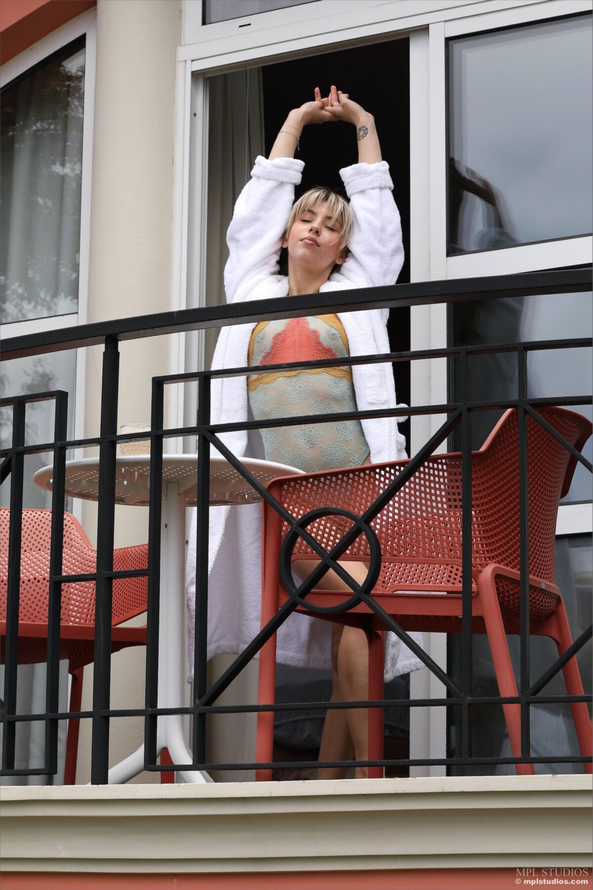 Avery sur mon balcon