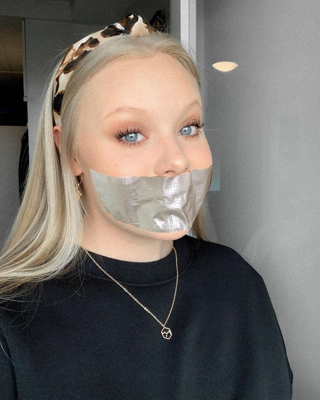 tape gagged