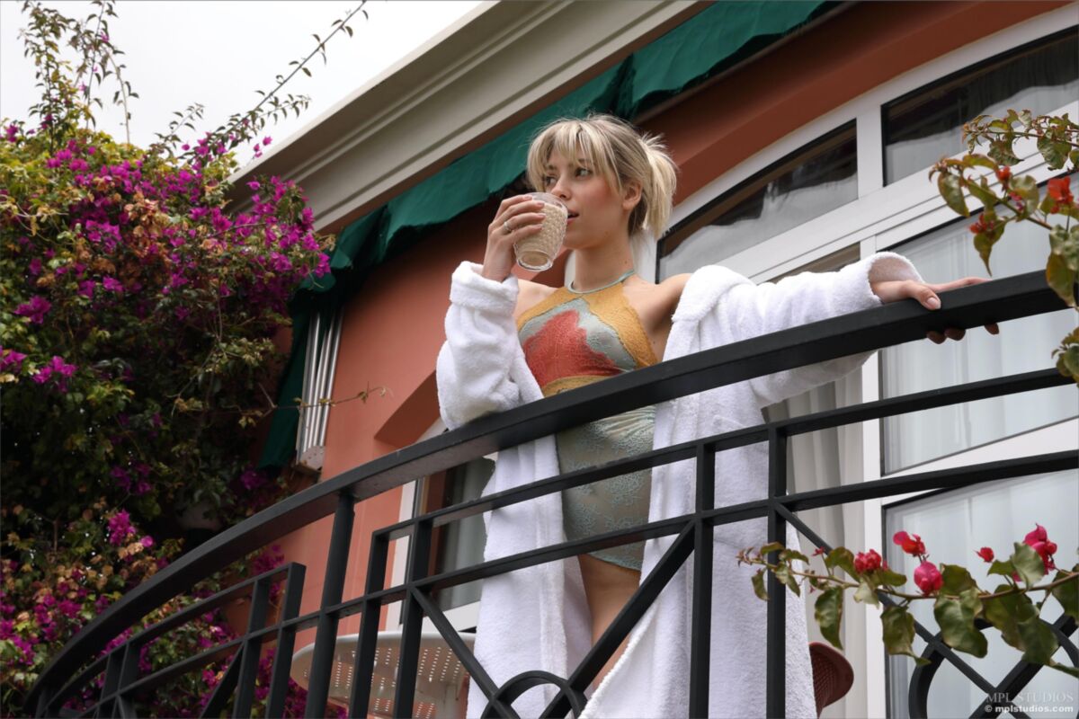 Avery sur mon balcon