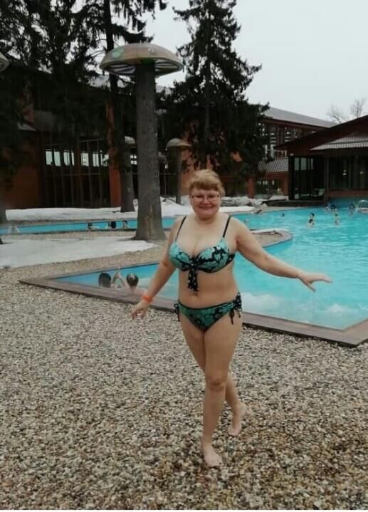 Lidia rubia madura de Moscú