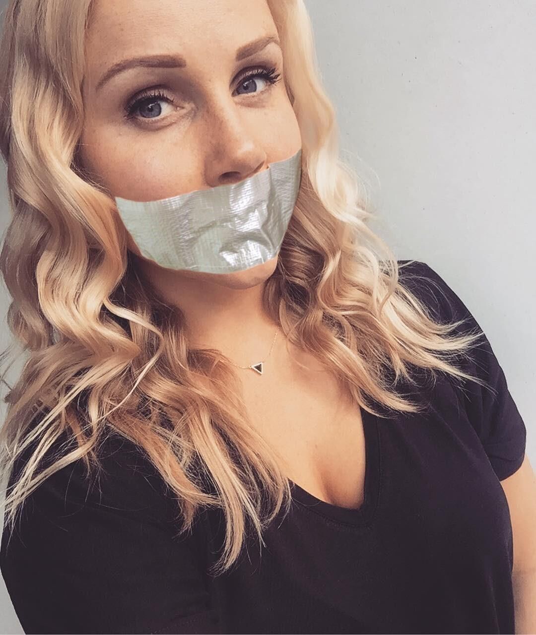 tape gagged