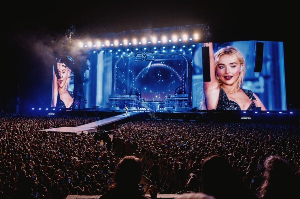 Sabrina Carpenter British Summer Time Hyde Park in London July