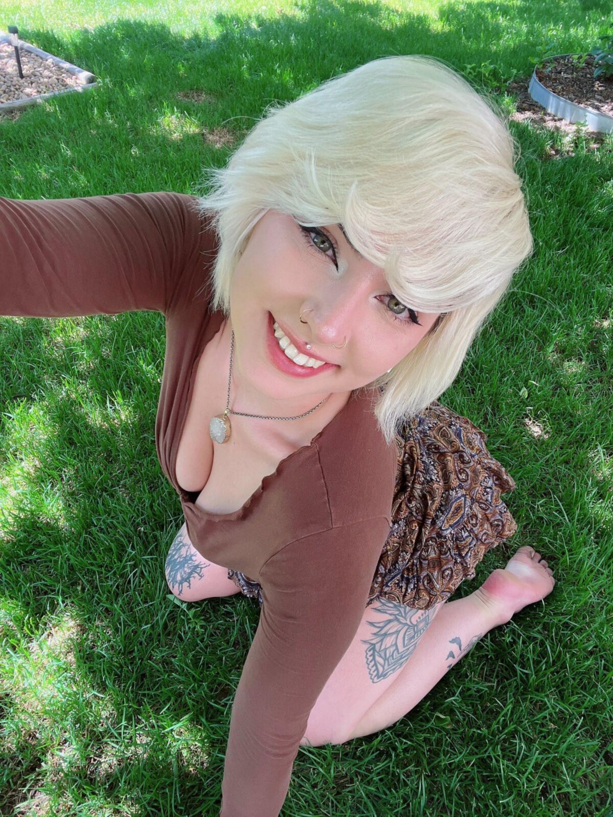 Ree Big Ass Big Boobs Tattooed Beauty Blonde Girlミックスショット