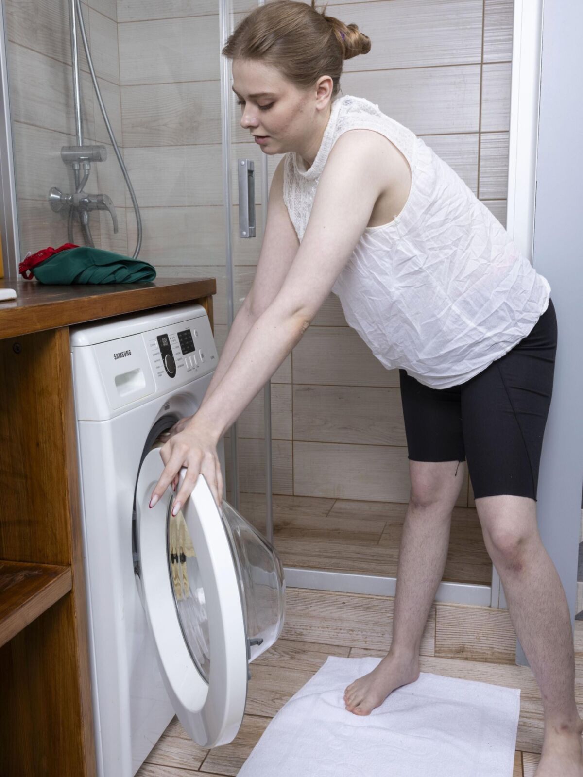 Krilych Laundry then shower