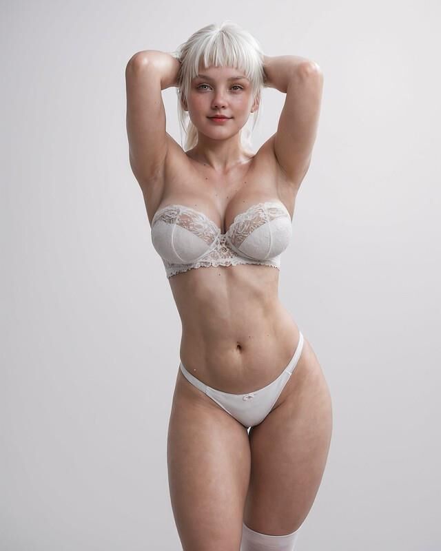 Ai loira peituda