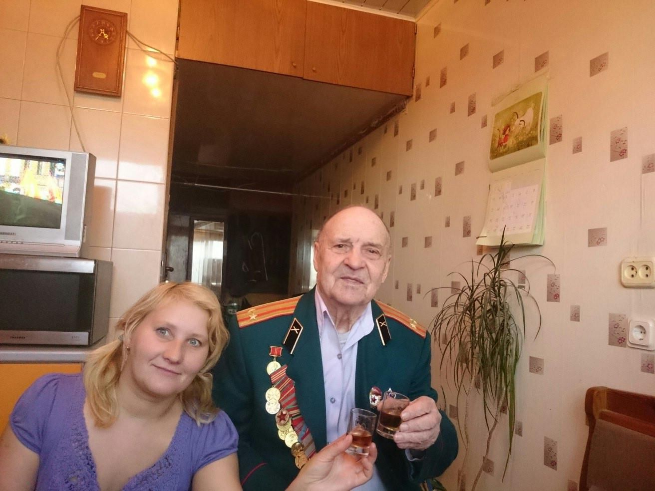 Blonde Russian Tatiana from Sankt Petersburg with small tits