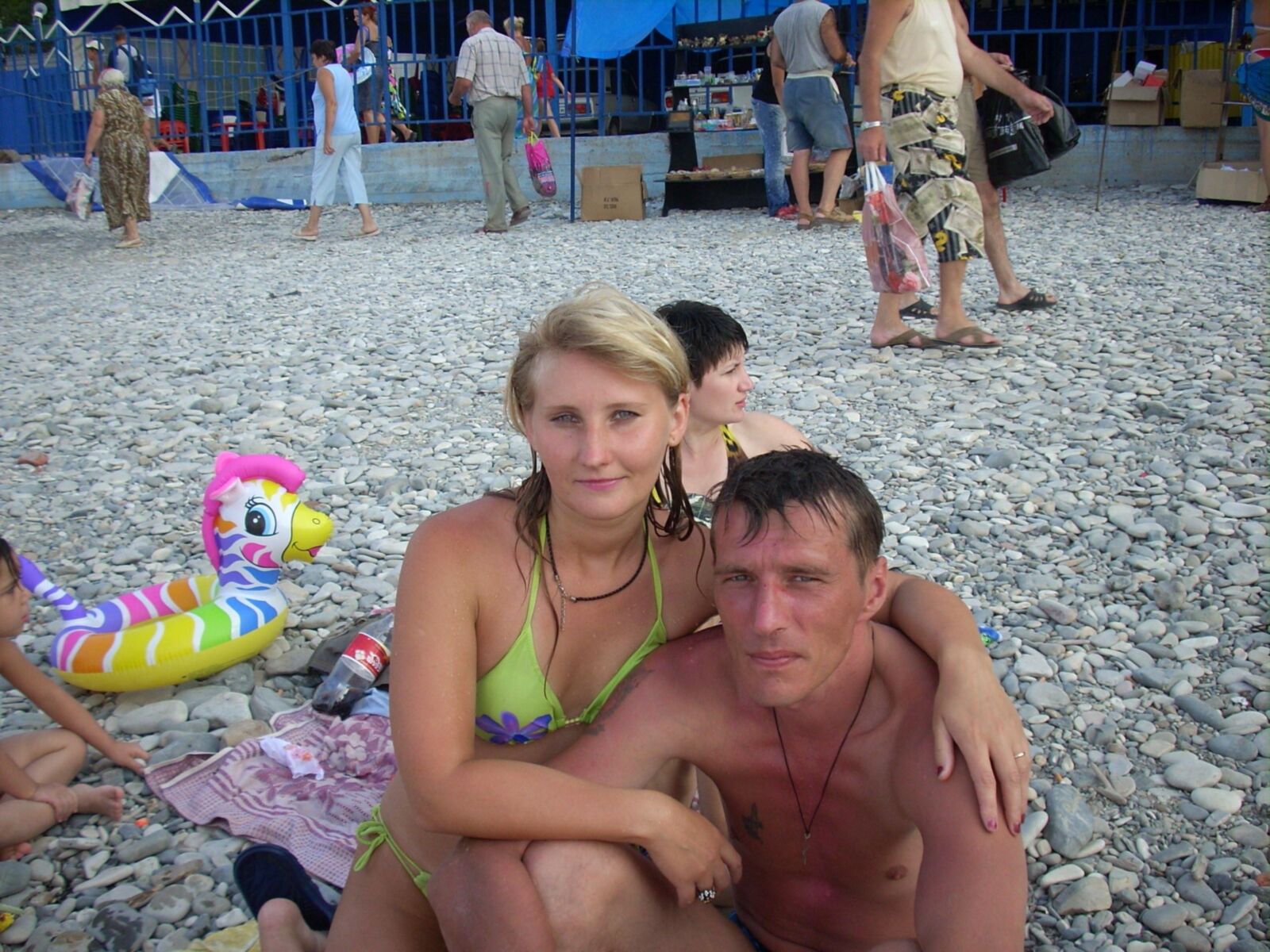 Blonde Russian Tatiana from Sankt Petersburg with small tits