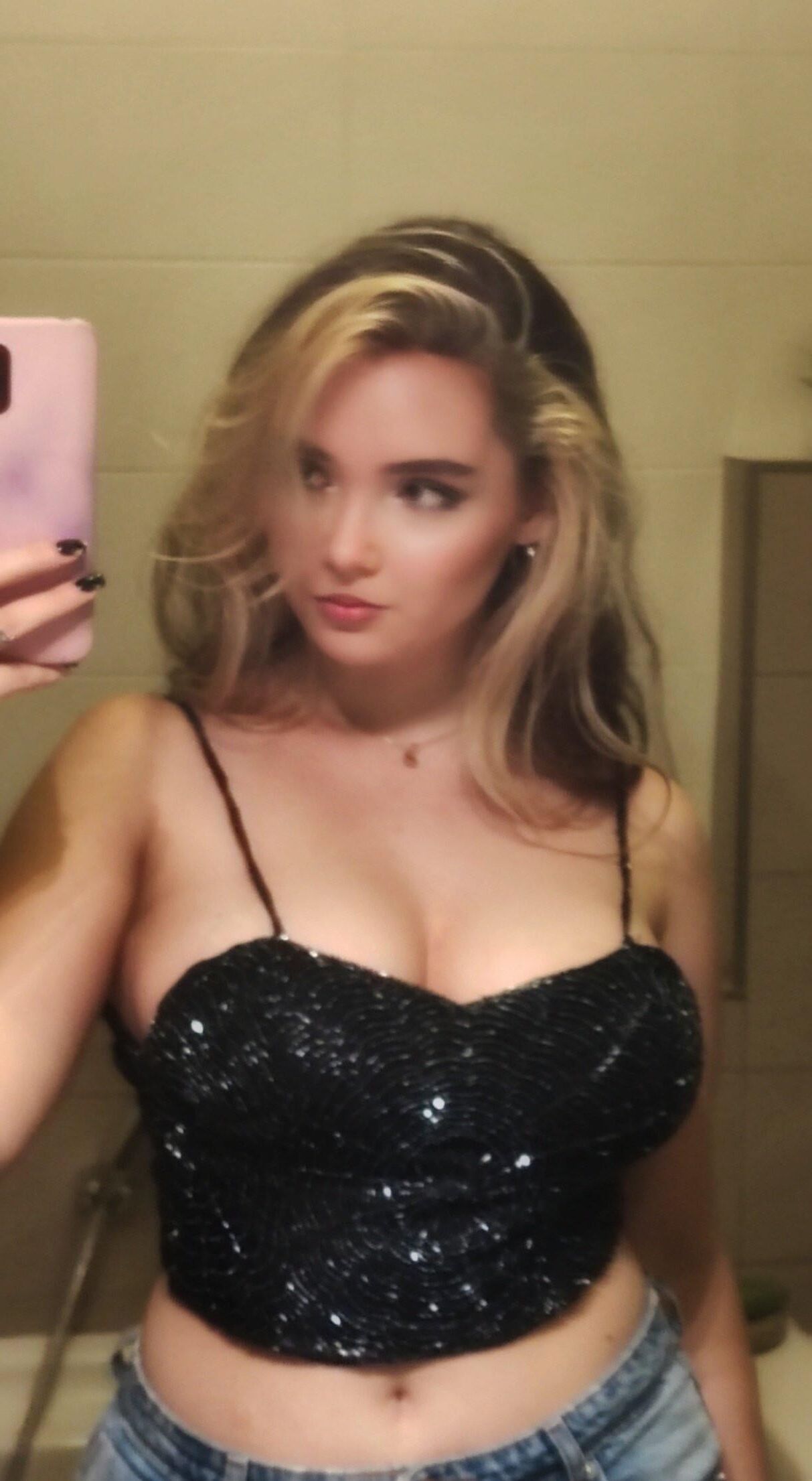 Blonde spanische Verzögerung
