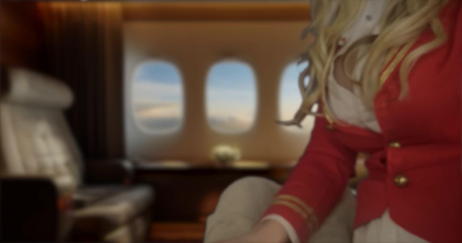 Scottish Murmurs ASMR Luxurious First Class Airline Massage