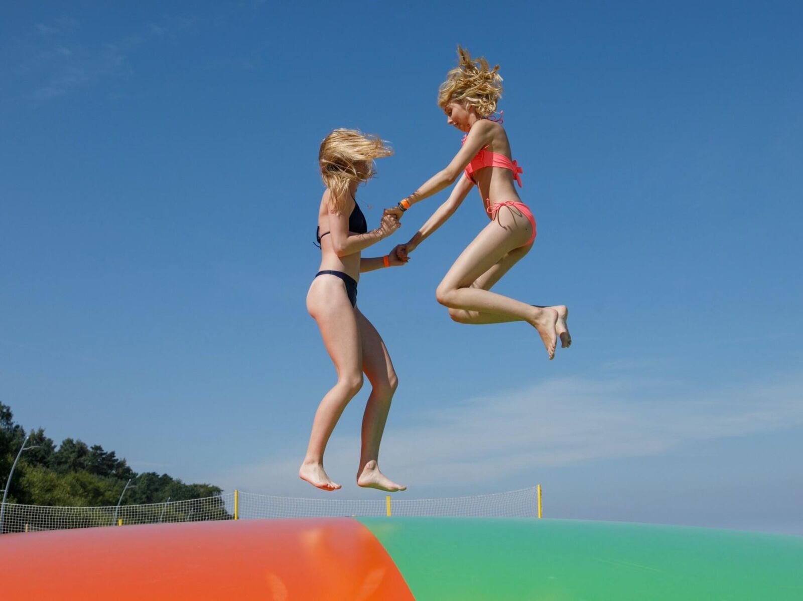 Rune und Bernie Sunny Bunnies in He Beach (NN)