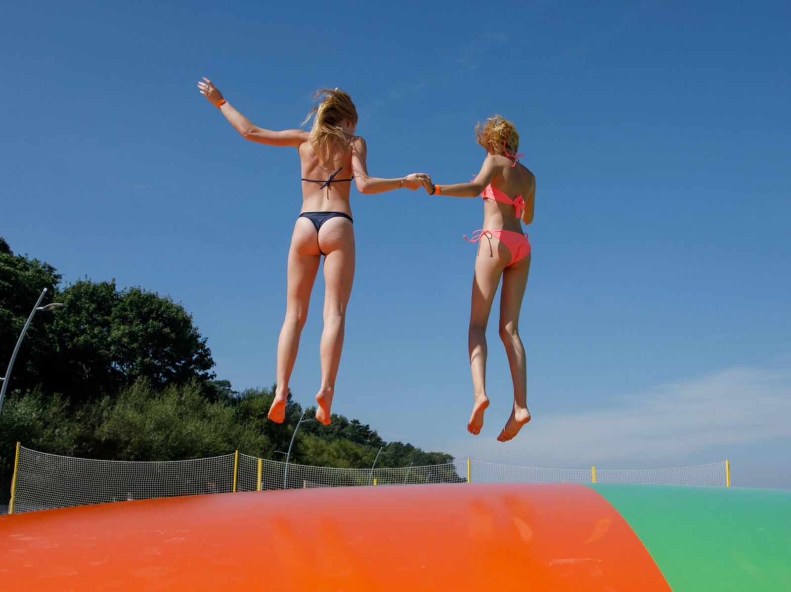 Rune und Bernie Sunny Bunnies in He Beach (NN)