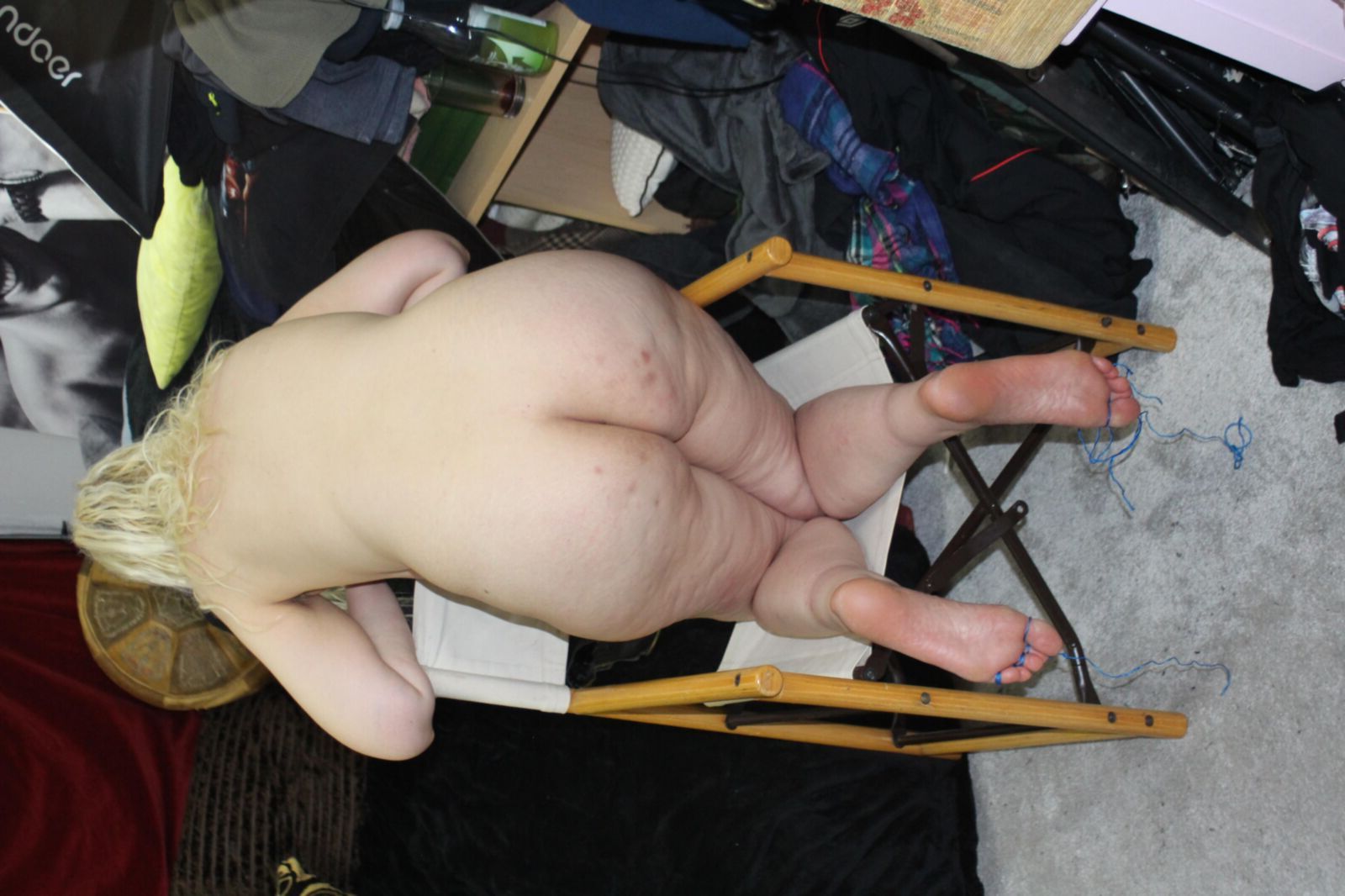 Blond Wife Ass Hot Ass sur affichage public