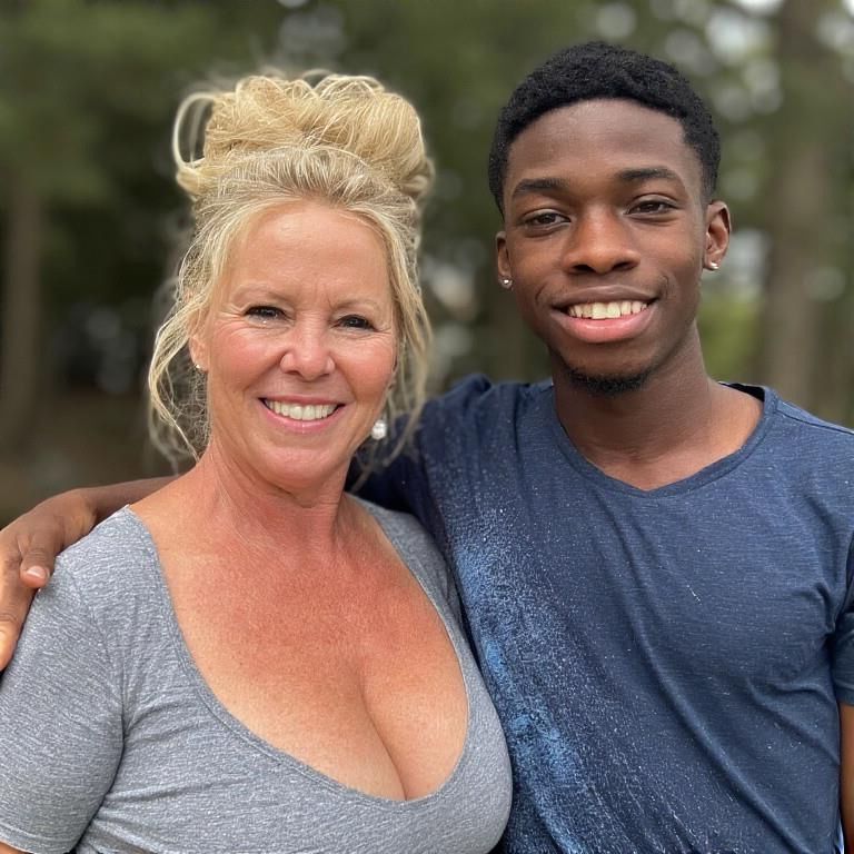 Parejas interraciales atractivas