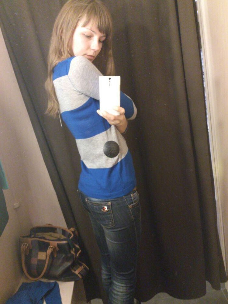 Cute slim Russian posing and selfie nudes