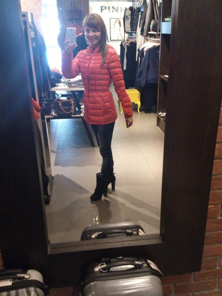 Cute slim Russian posing and selfie nudes