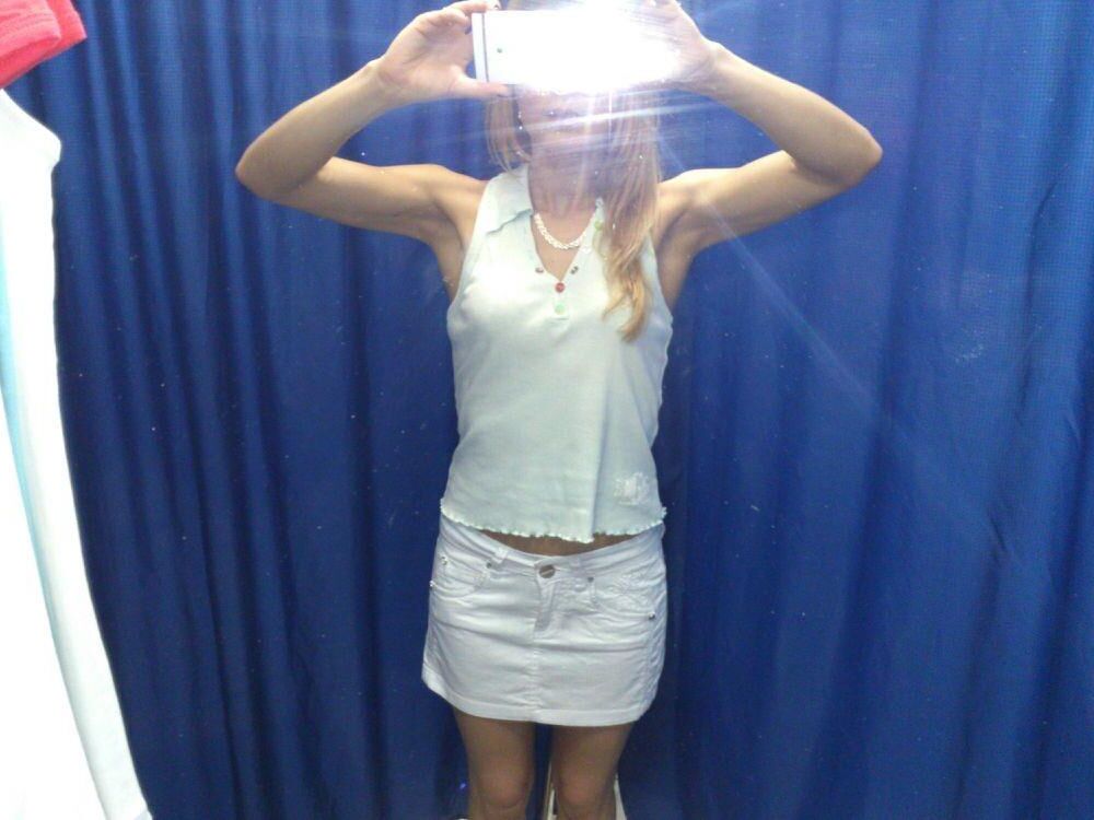 Cute slim Russian posing and selfie nudes