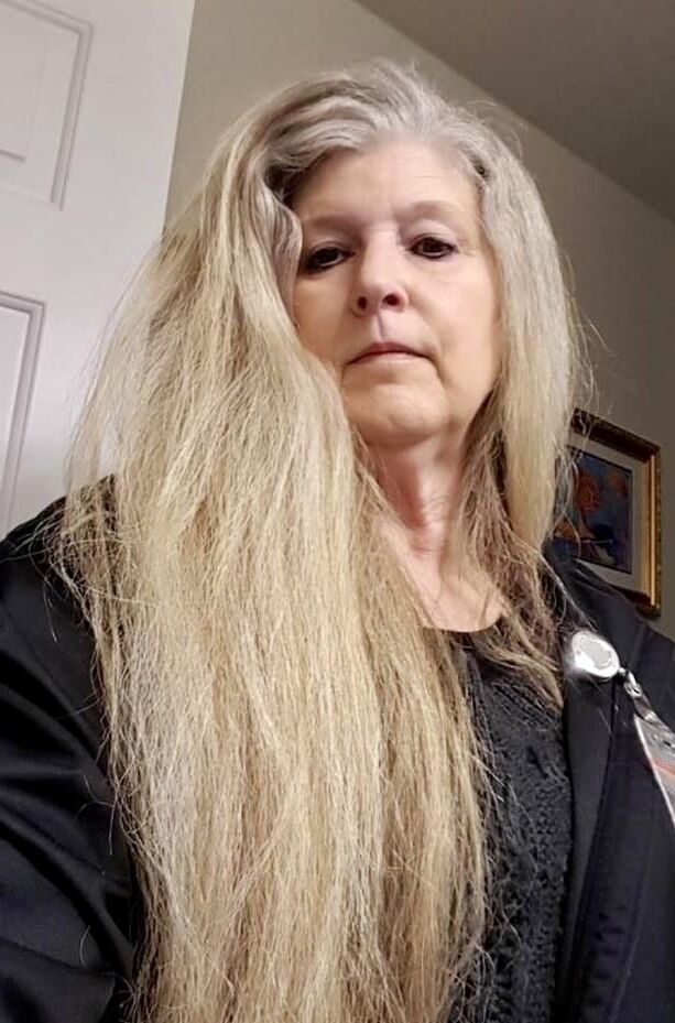 Fickbare alte blonde Oma