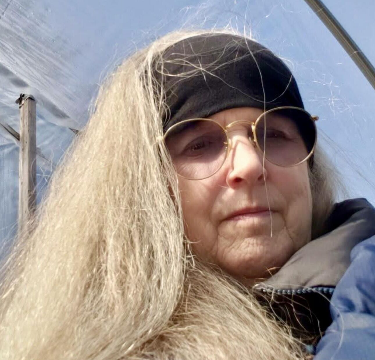 Fickbare alte blonde Oma