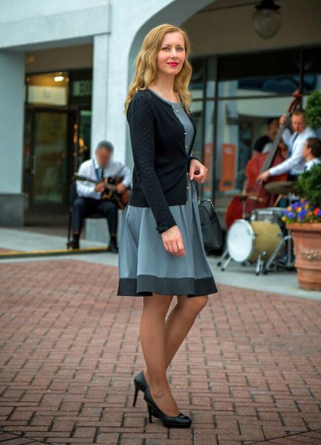 Stern edel blonde milf