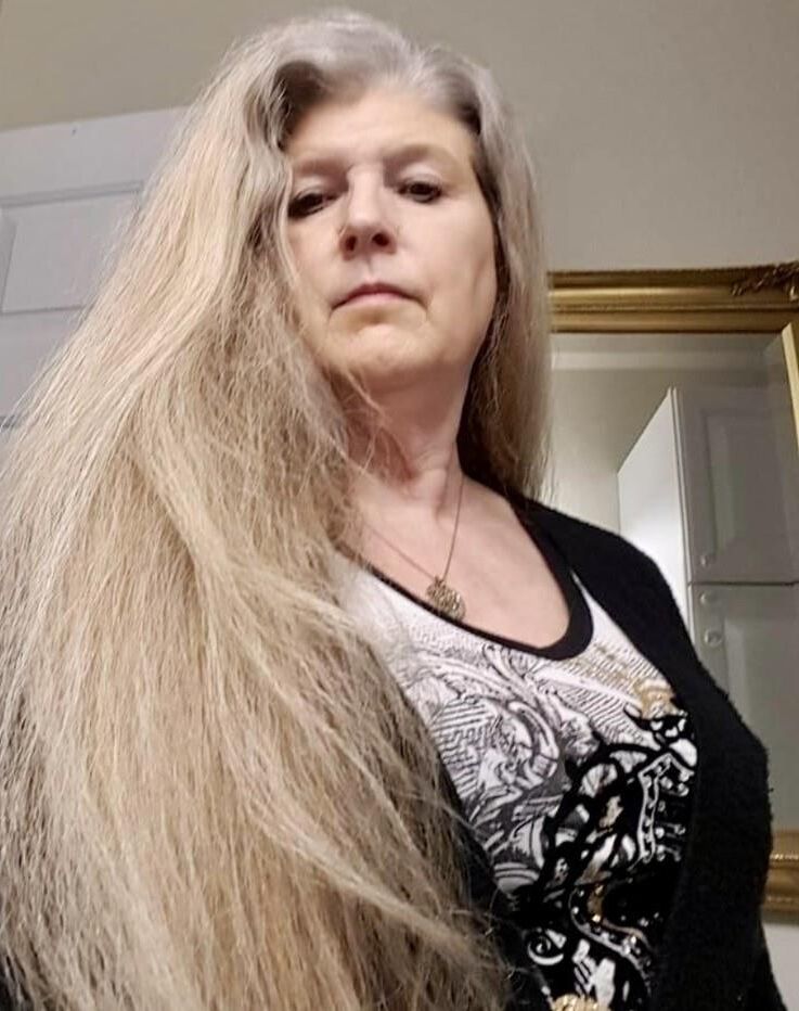 Fickbare alte blonde Oma