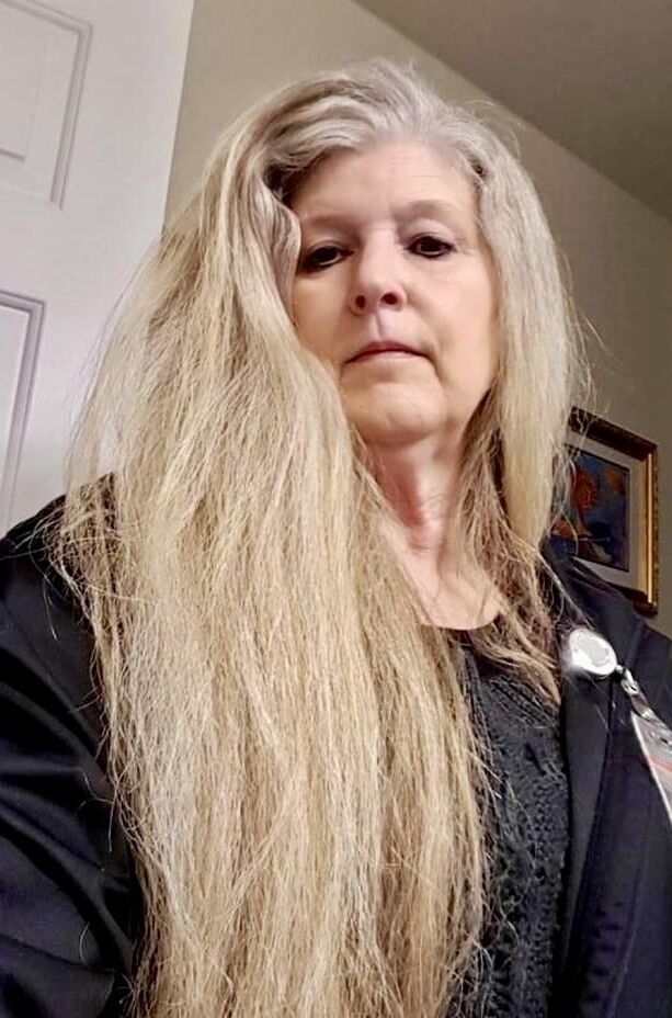 Fickbare alte blonde Oma