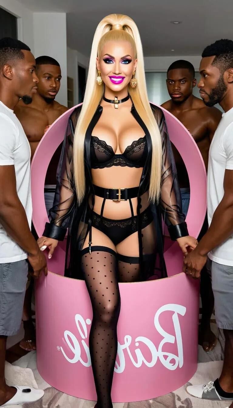 AI Barbie doll delivery for black guys