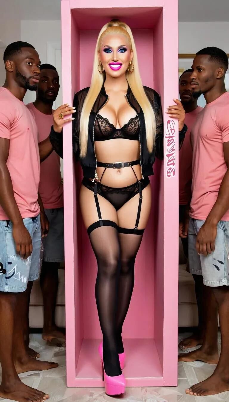 AI Barbie doll delivery for black guys