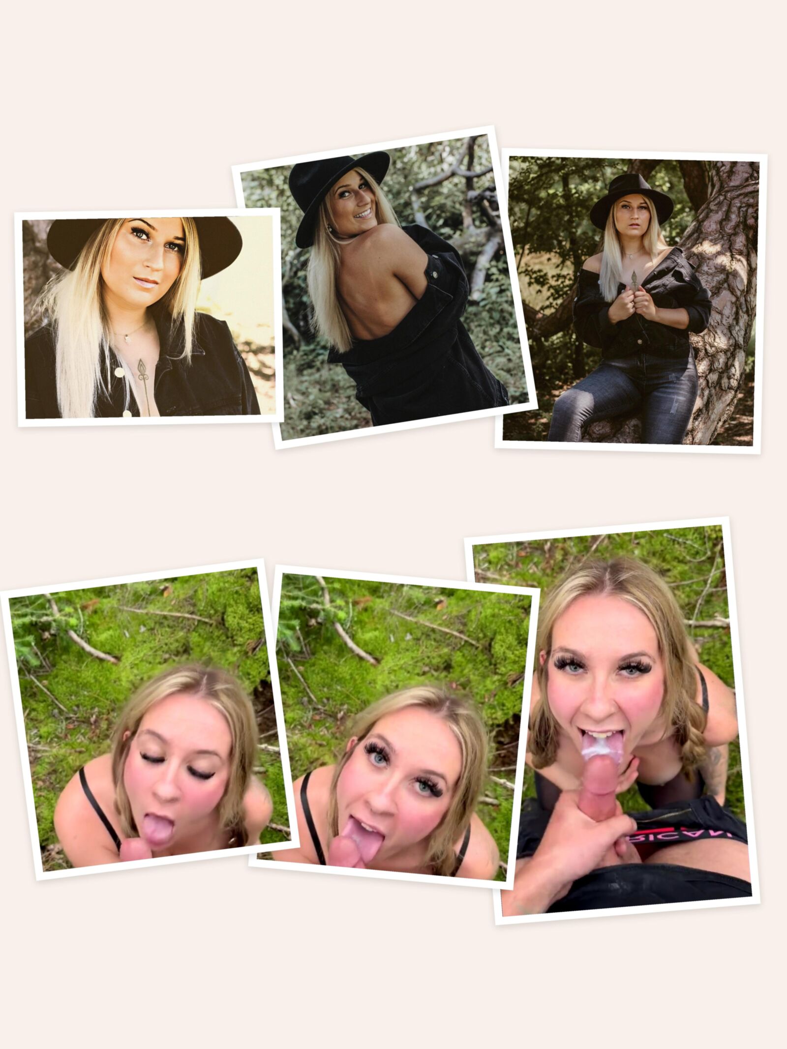 Fille blonde allemande fuit