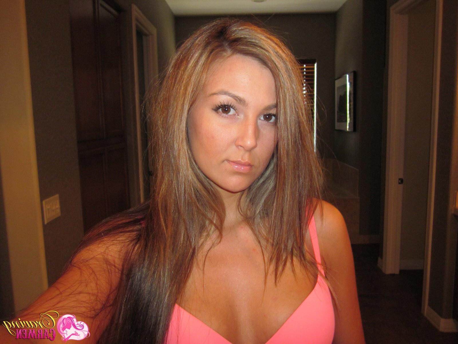 CravingCarmen Carmen Pink Leopard Candids
