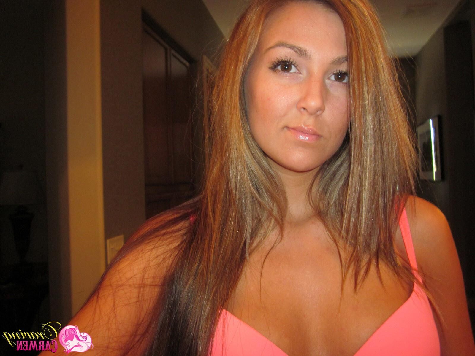 CravingCarmen Carmen Pink Leopard Candids