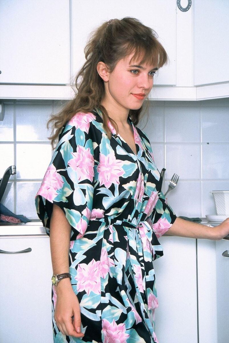 Krista na cozinha